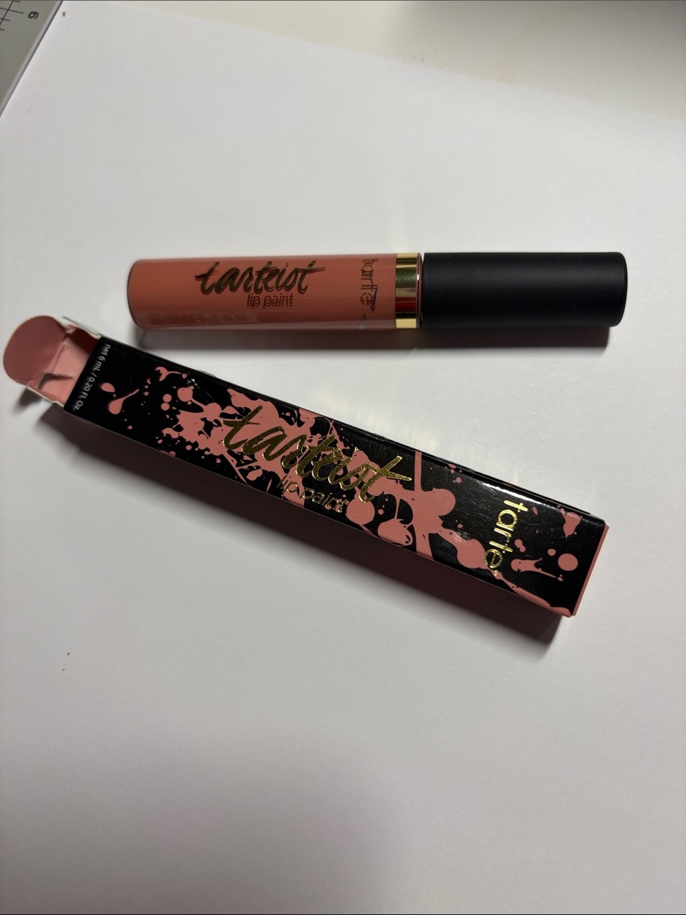 tarte Lip Paint Liquid Lipstick — warm nude rose